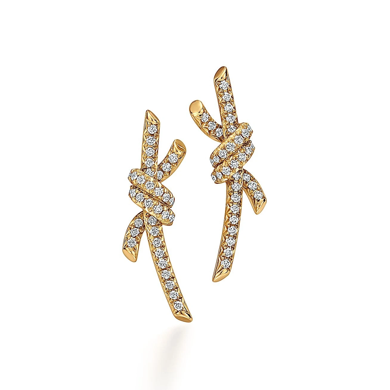 Knot earrings